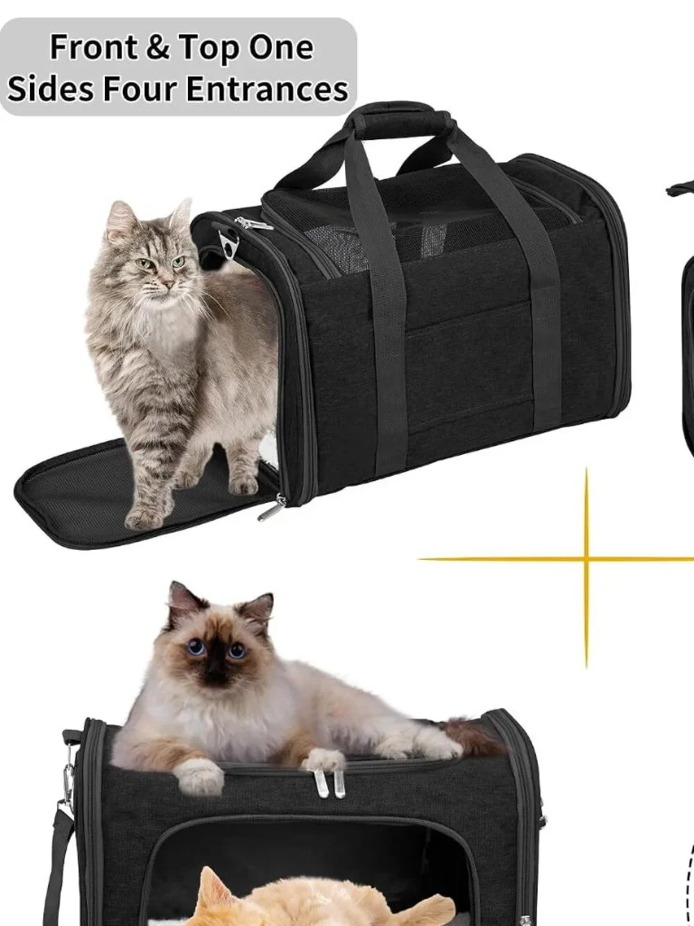 Foldable Soft-sided Airline Compliant Pet Travel Carrier NEW